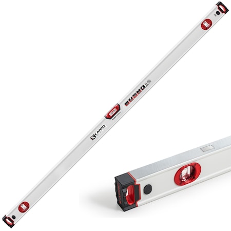 Kapro Tools Kapro 705 Eagle Box Level + OPTIVISION & Plumb Site - 72in Non-Magnetic 705-41P-72